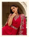 Gauhar By Sayuri Gerogette Embridery Indo Western Lehenga